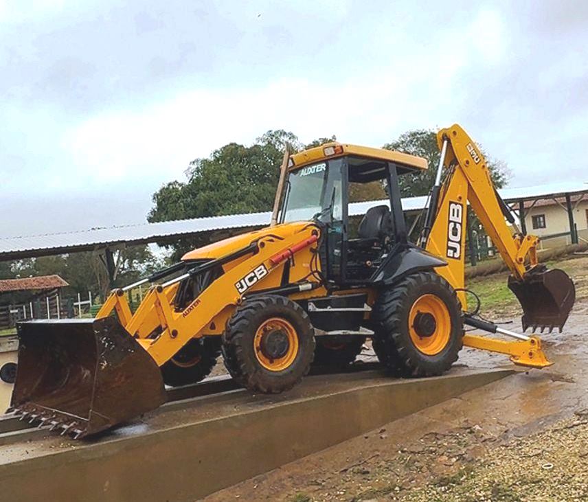 Retro Escavadeira&nbsp;JCB&nbsp;3C - 26H116