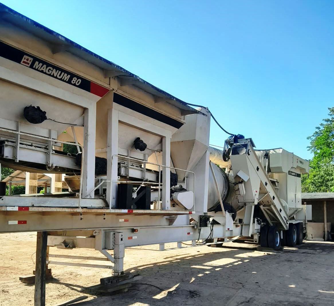 Usina Asfalto&nbsp;TEREX&nbsp;MAGNUM 80 - 26J201