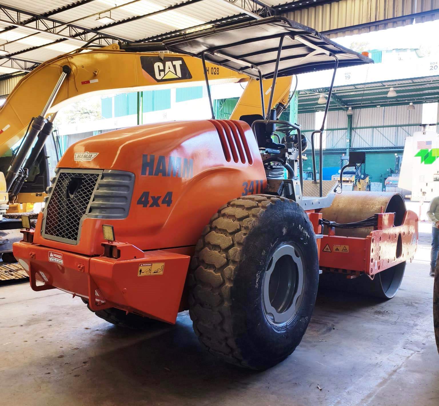 Rolo Compactador&nbsp;HAMM&nbsp;3411 - 26J419