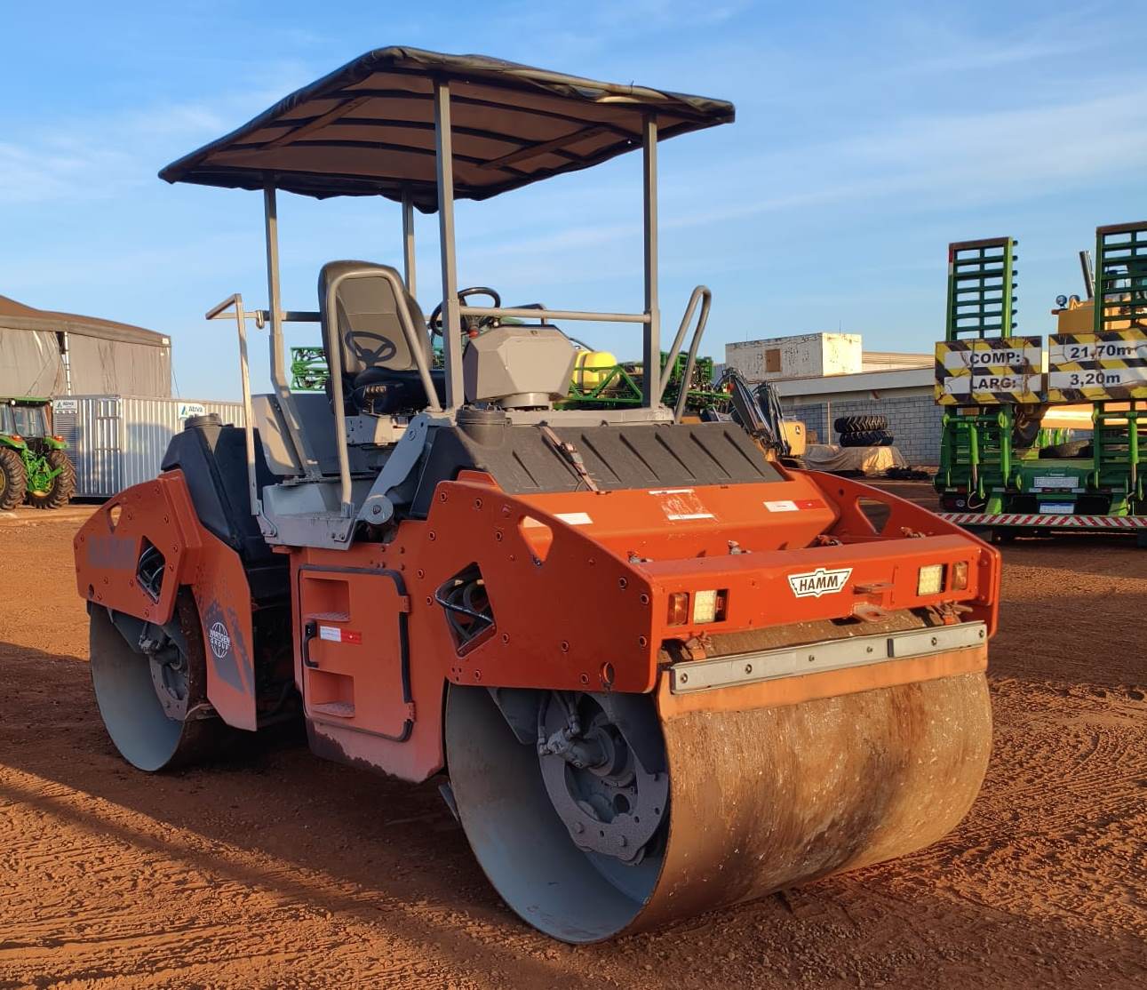Rolo Compactador&nbsp;HAMM&nbsp;HD70 - 26J420